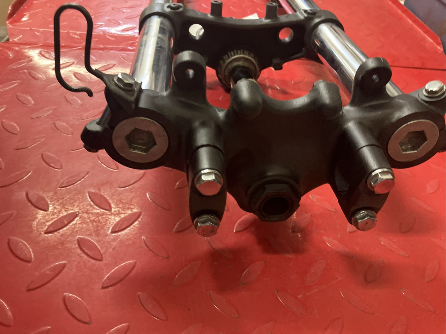 Honda CB750K 1979 Front forks assembly triple clamp tree steering stem 1980 1981