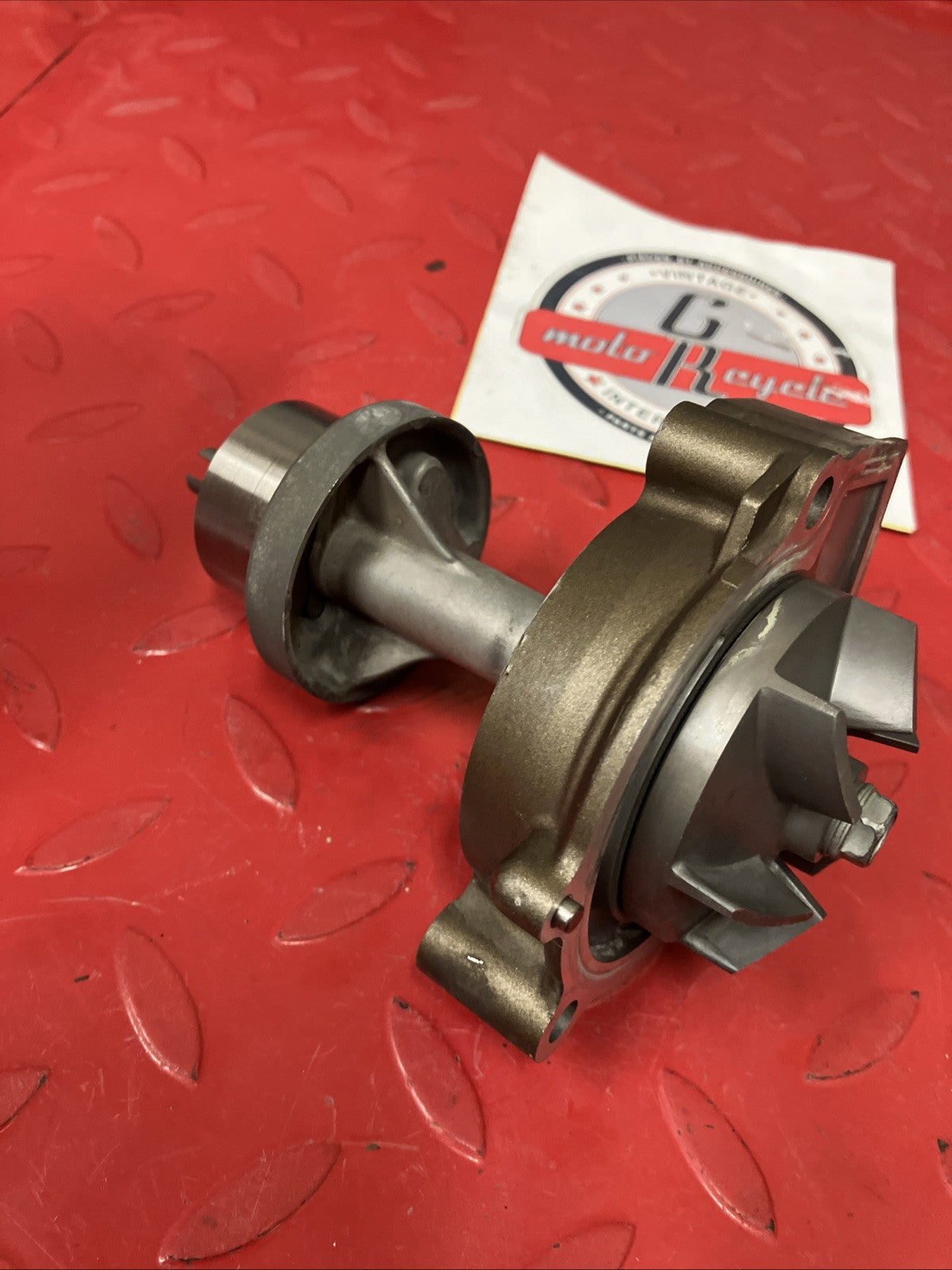 Kawasaki Ninja ZX600 ZX-6R 2002 water pump impeller oil pump body rotor