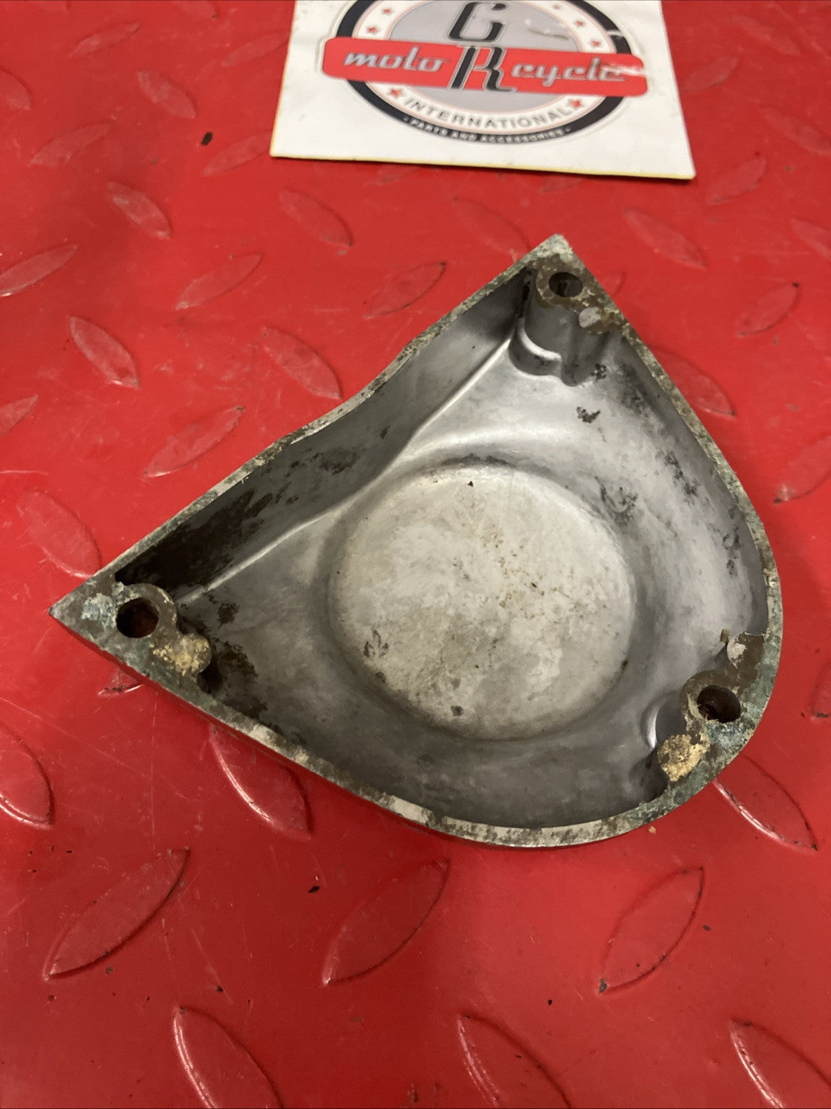 Yamaha DT175 1974 Left crankcase oil pump cover 1975 DT100