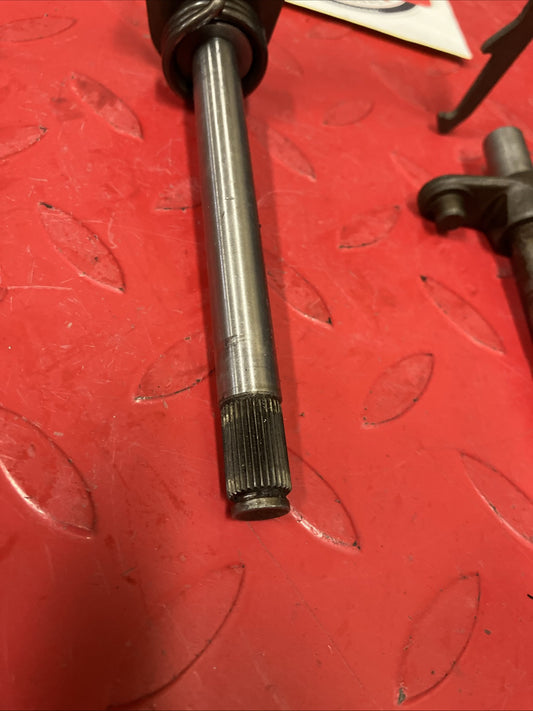 Yamaha DT175 1974 transmission gearshift gear shift shaft spindle lever 1975