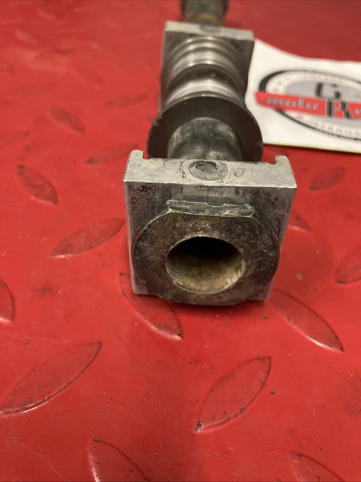 Honda CR250R 2000 Rear wheel axle bolt spacer collar chain block 2001 CR125R