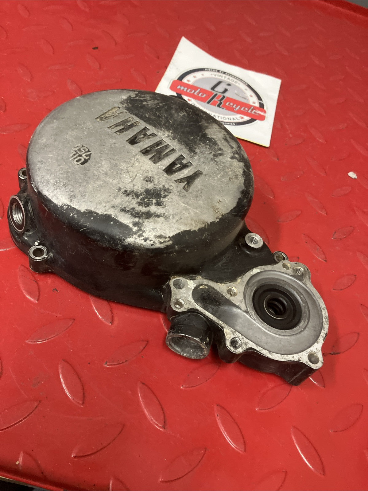 Yamaha YZ125 1981 Left crankcase clutch cover