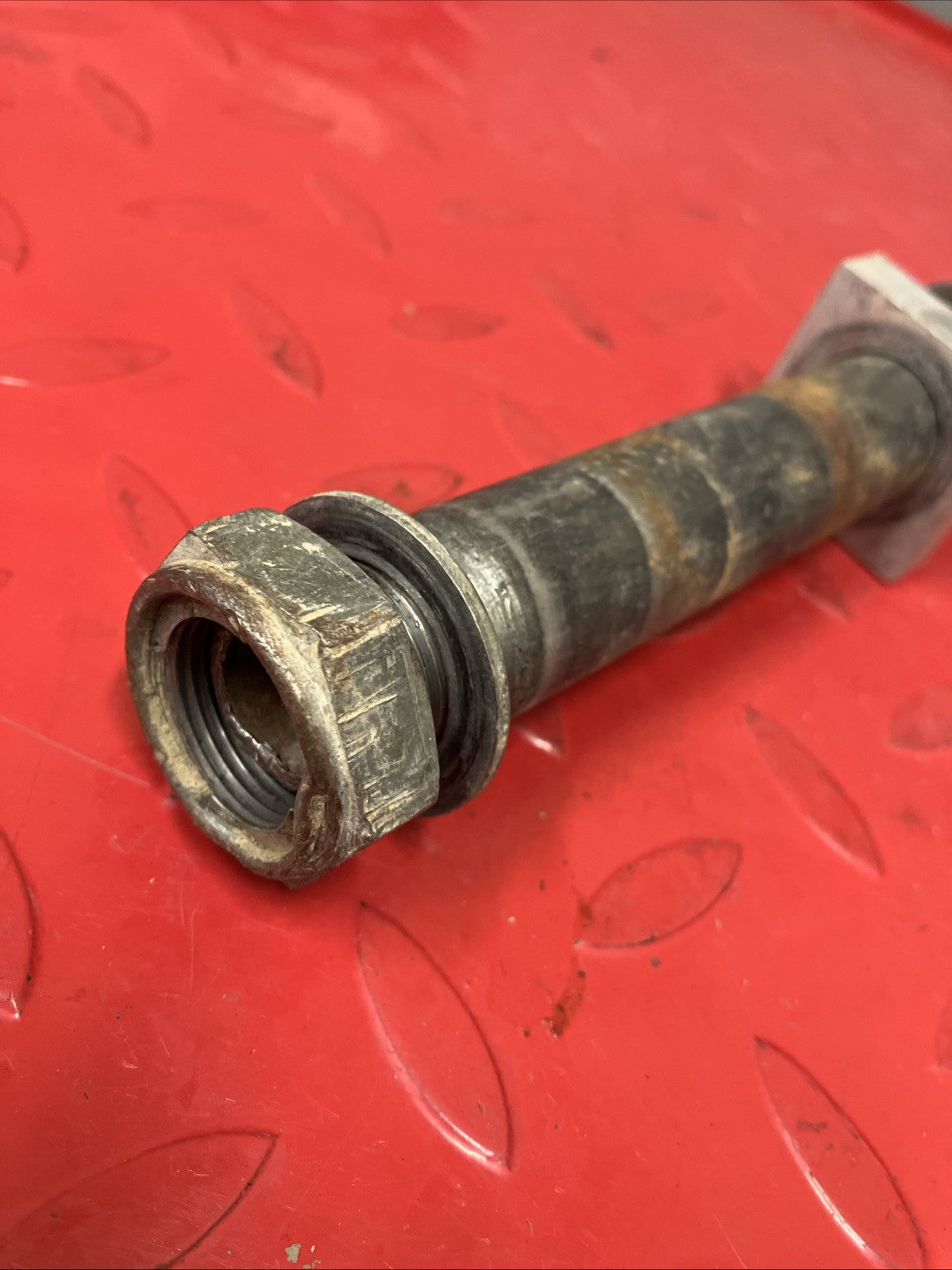 Honda CR250R 2000 Rear wheel axle bolt spacer collar chain block 2001 CR125R
