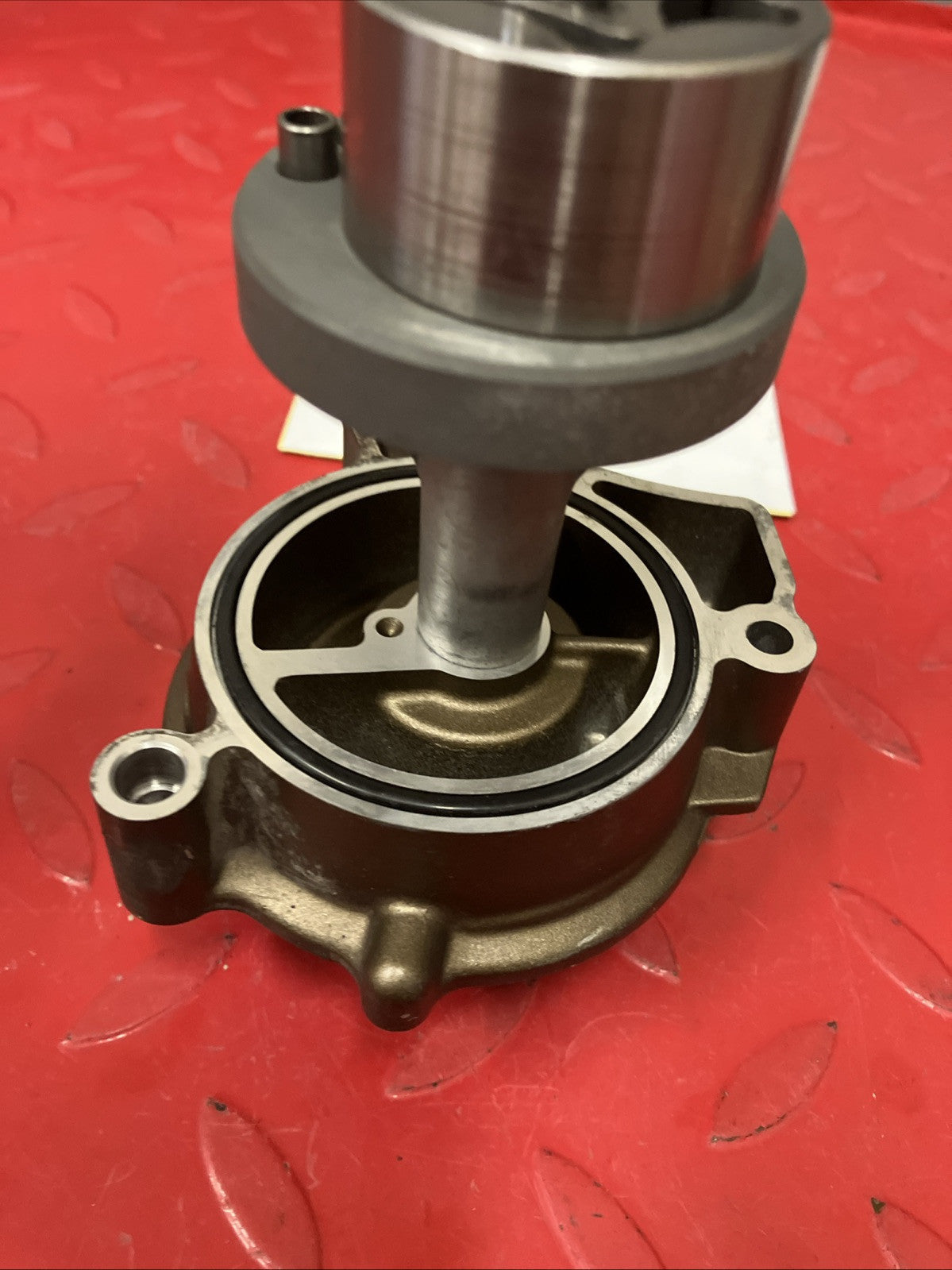 Kawasaki Ninja ZX600 ZX-6R 2002 water pump impeller oil pump body rotor