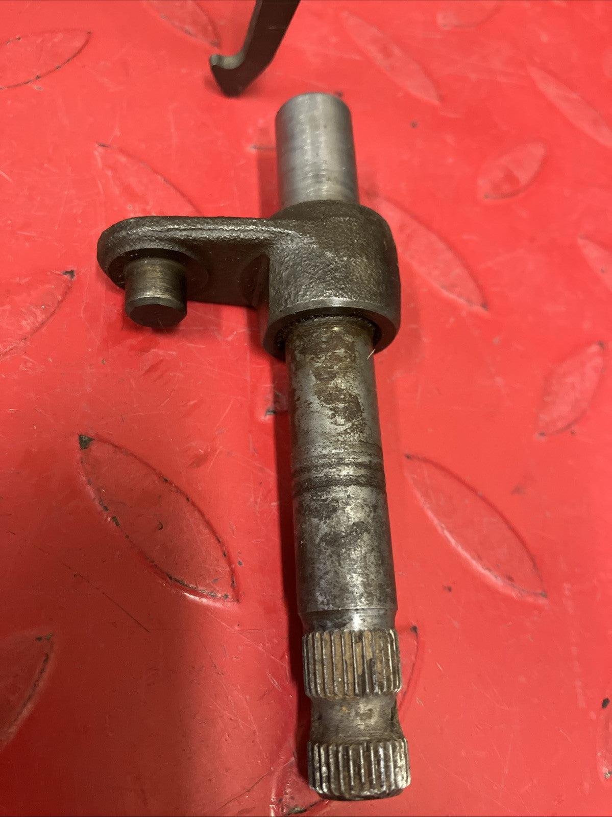 Yamaha DT175 1974 transmission gearshift gear shift shaft spindle lever 1975