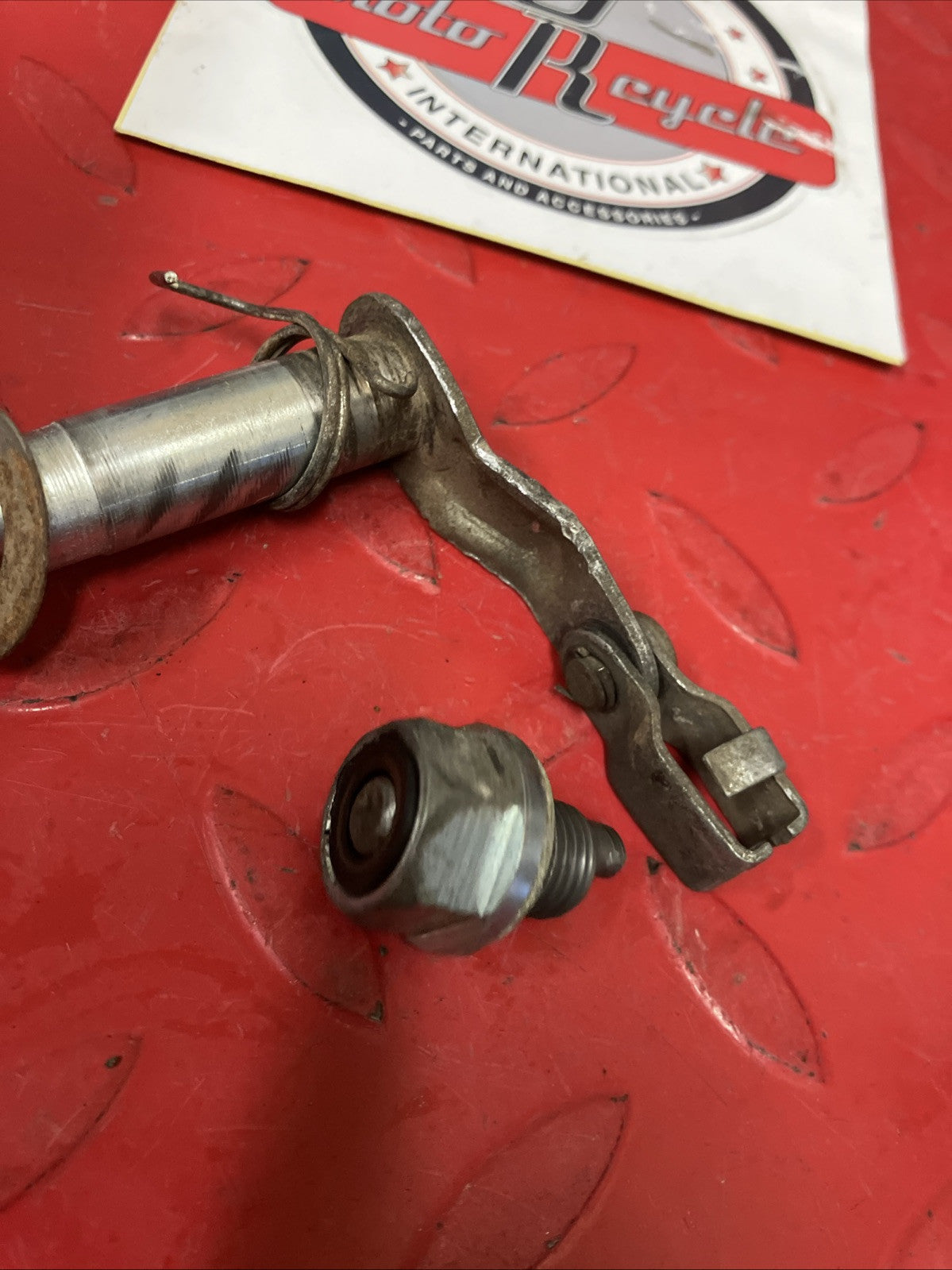 Yamaha DT175 1974 Clutch actuator release lifter push lever