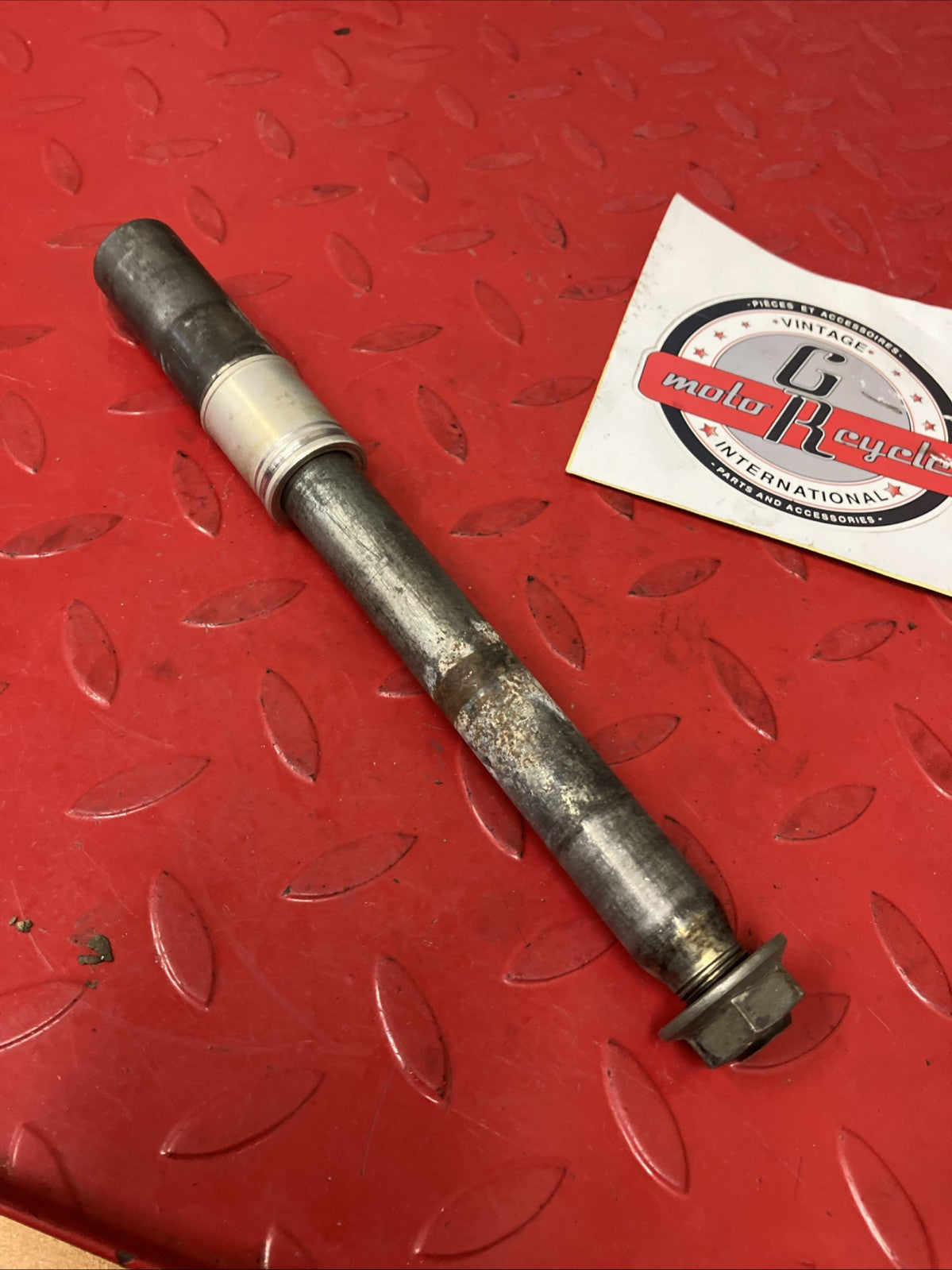 Honda CR250R 2000 Front wheel axle bolt 1995 - 2001 CR125R CR500R