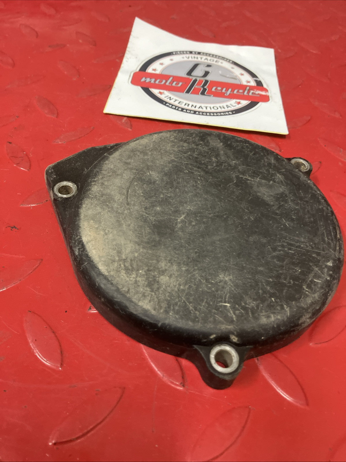 Yamaha YZ125 1981 Right crankcase stator cover 1980