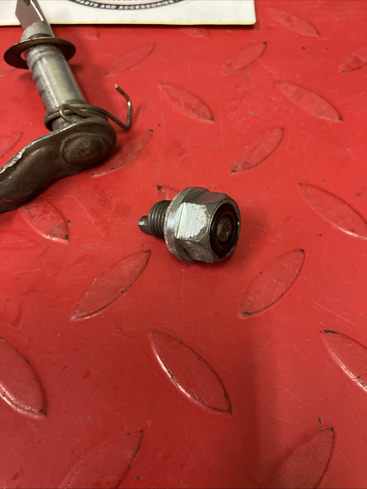 Yamaha DT175 1974 Clutch actuator release lifter push lever