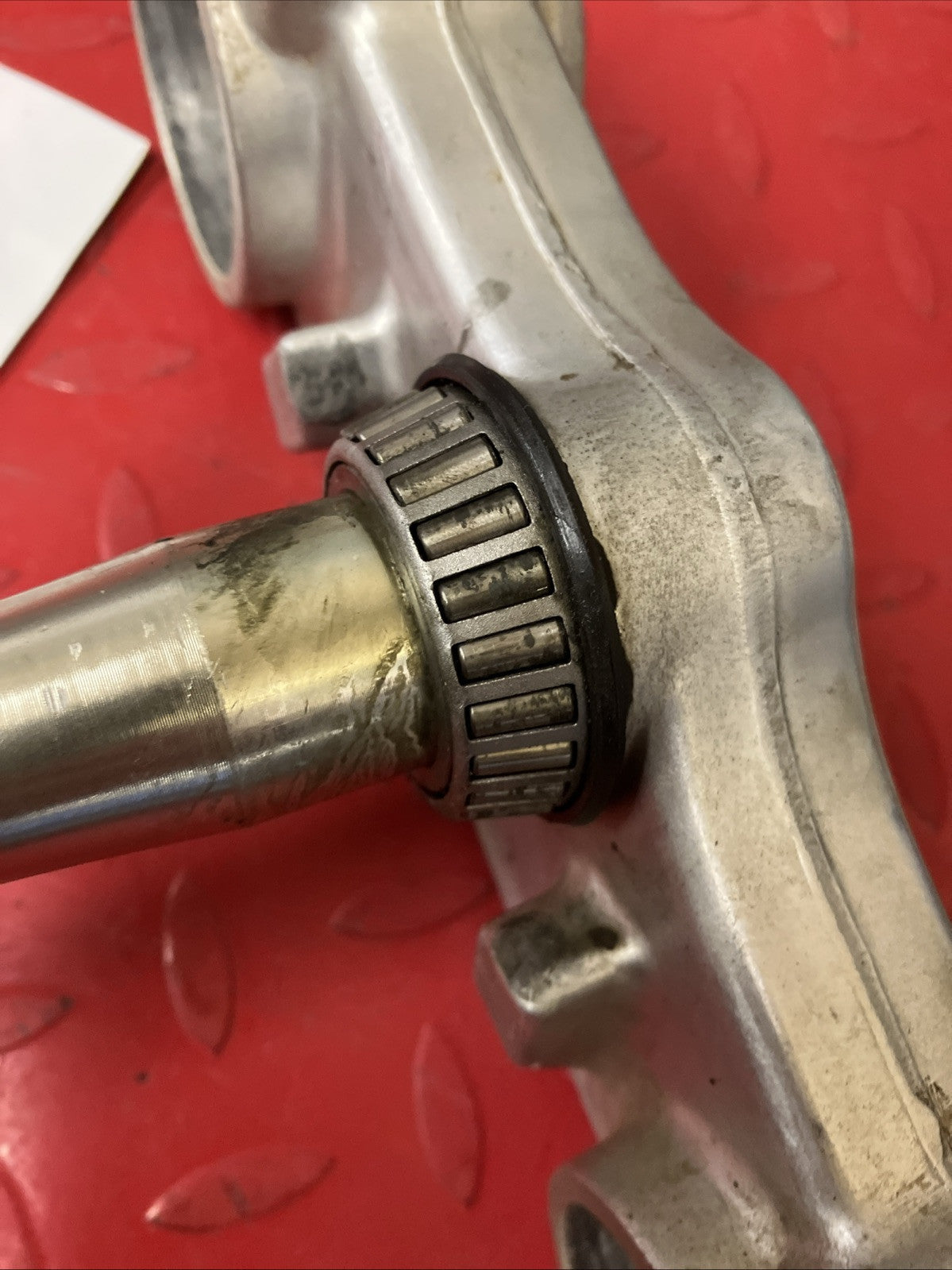 Honda CR250R 2000 Steering stem triple clamp tree top bridge 2001