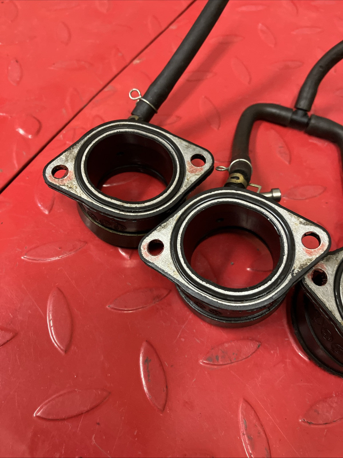 Kawasaki Ninja ZX600 ZX-6R 2002 intake manifold joint boot & vacuum valve switch