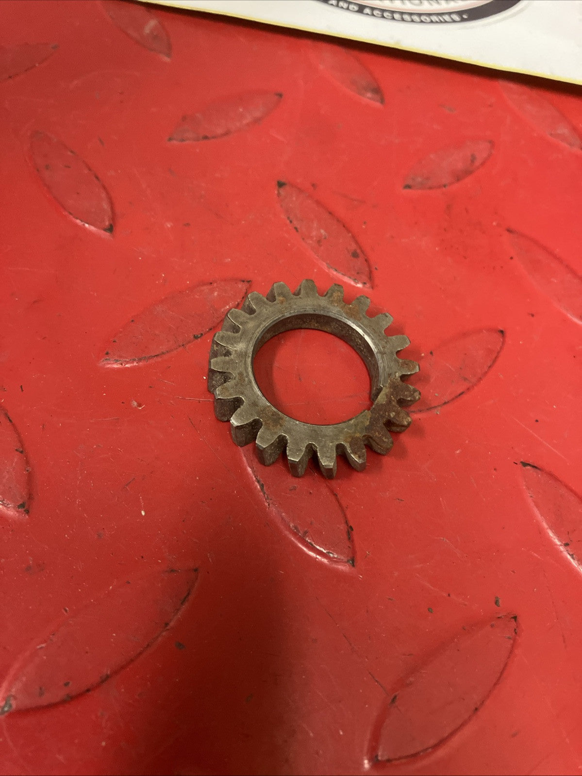 Yamaha YZ125 1981 Water pump drive gear