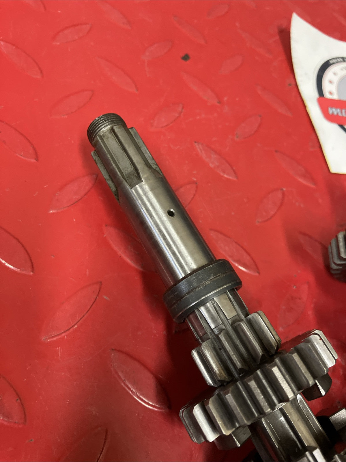 Yamaha DT175 1974 transmission gearshift gear shift forks drum cam 1975 DT125