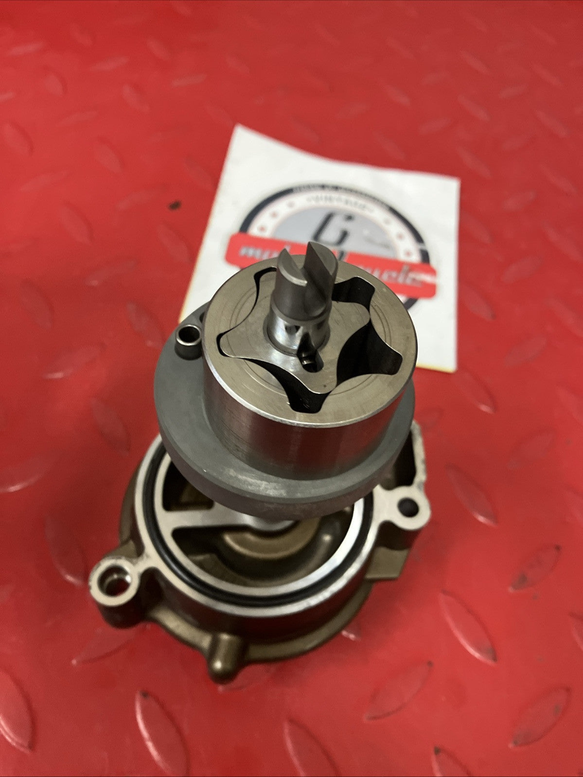 Kawasaki Ninja ZX600 ZX-6R 2002 water pump impeller oil pump body rotor