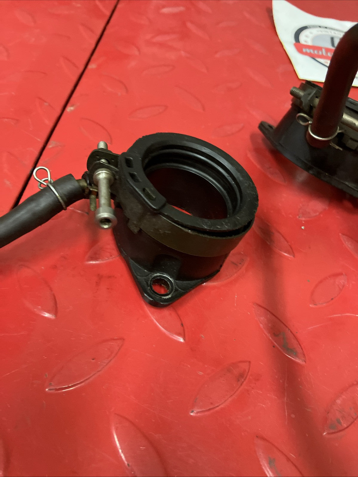 Kawasaki Ninja ZX600 ZX-6R 2002 intake manifold joint boot & vacuum valve switch