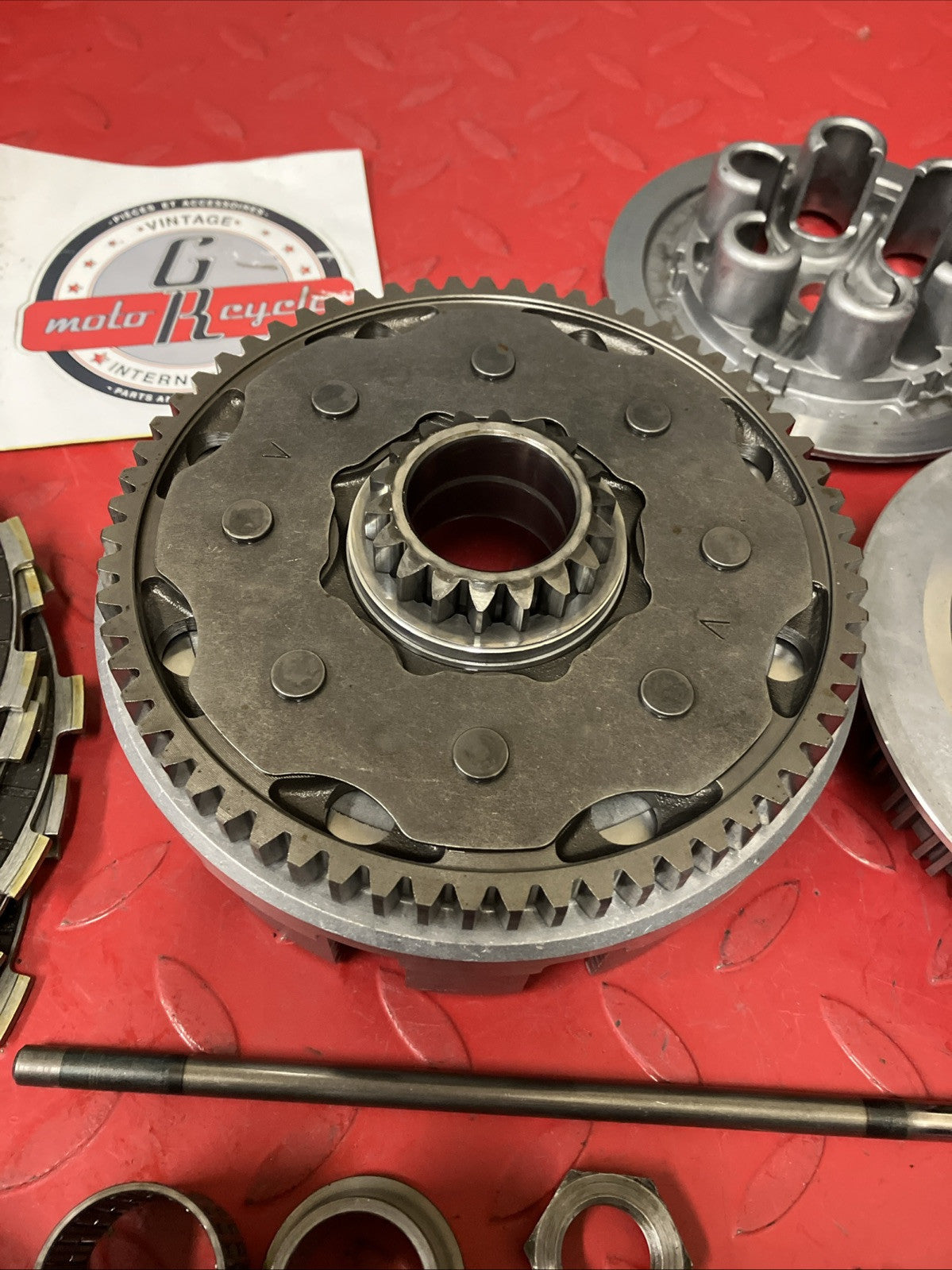 Honda CR250R 2000 Complete clutch assembly basket hub pressure plate 1992 - 2007