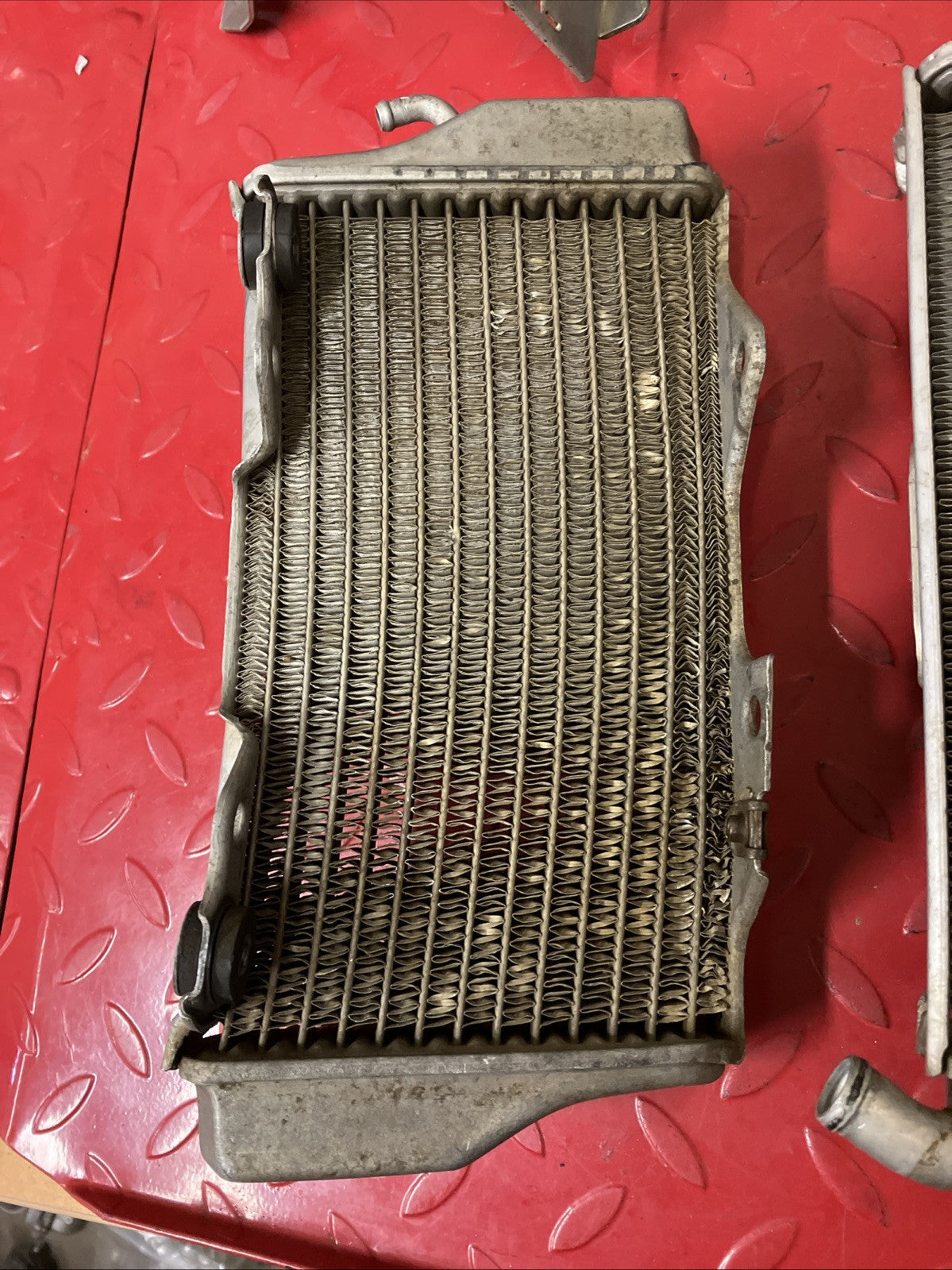 Honda CR250R 2000 Left right radiators and devol radiator guards 2001