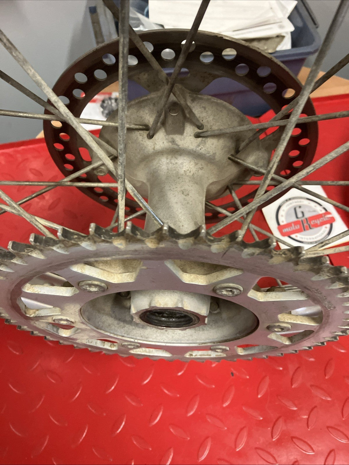 Honda CR250R 2000 Front and rear wheel set 2001