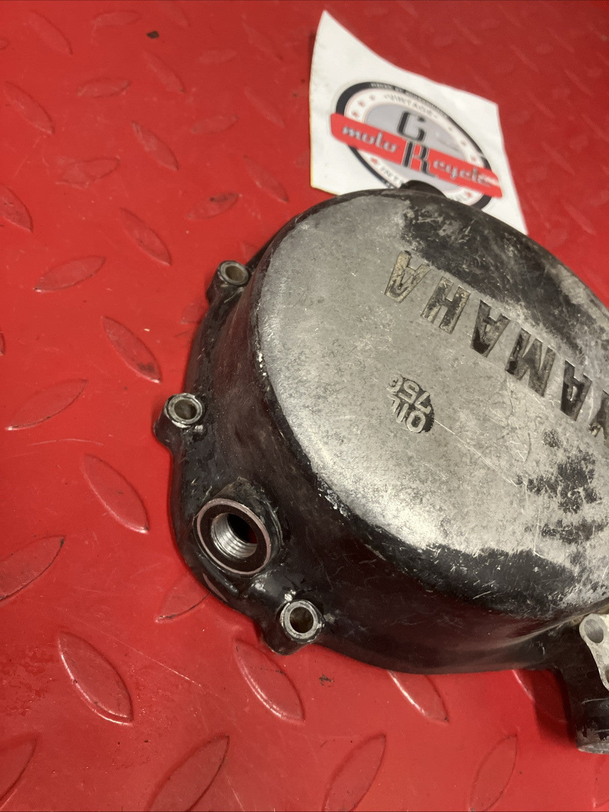 Yamaha YZ125 1981 Left crankcase clutch cover