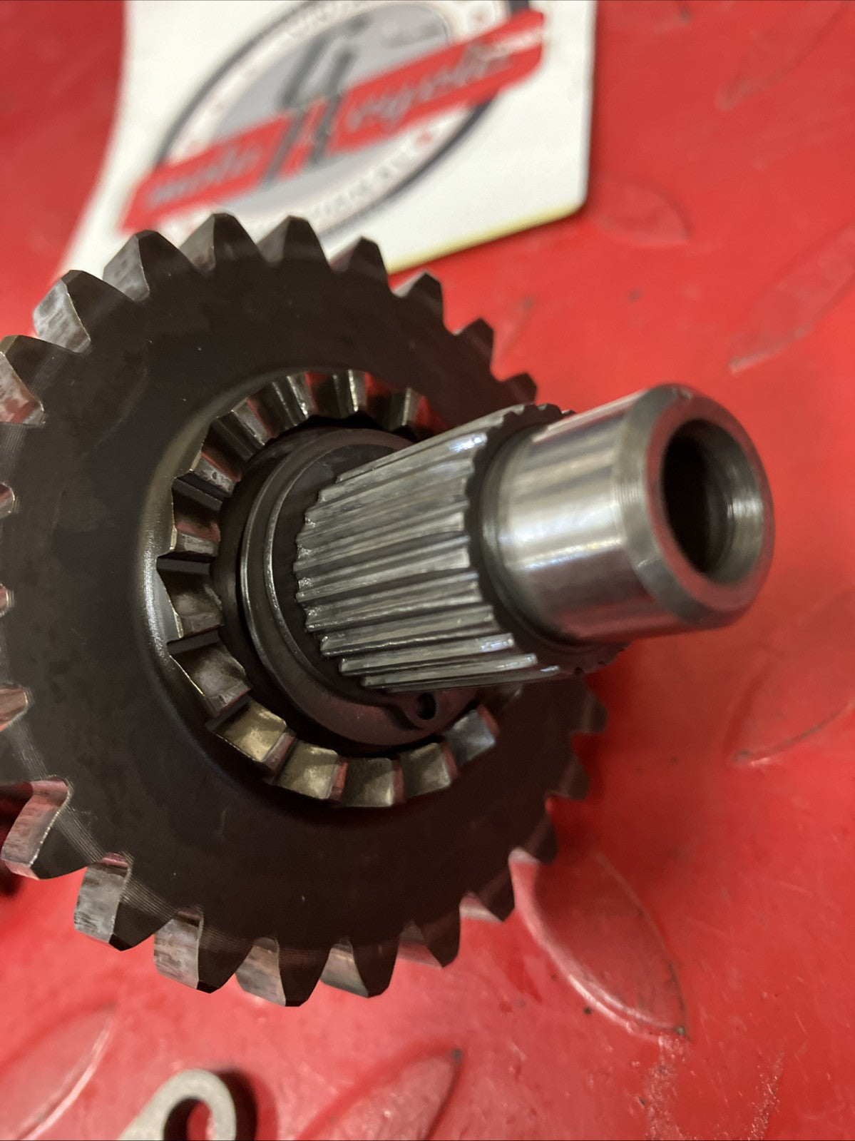 Honda CR250R 2000 kickstarter kick starter spindle shaft idle gear 1996 - 2002