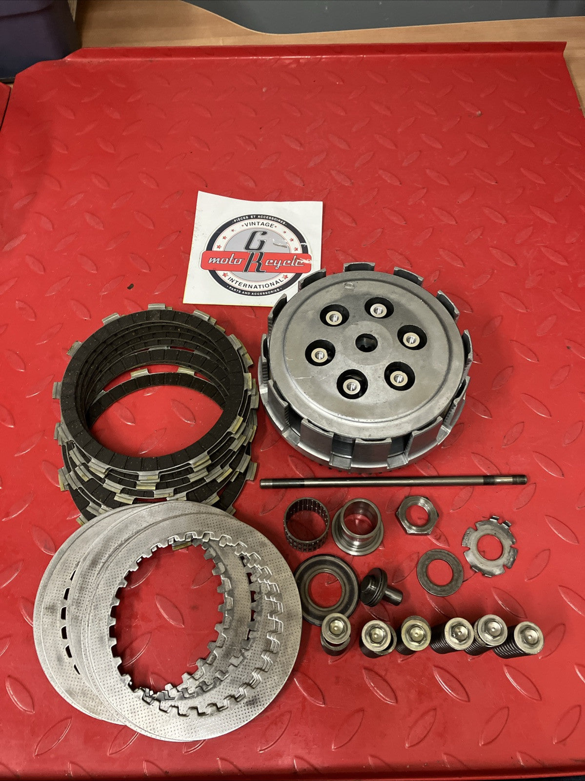 Honda CR250R 2000 Complete clutch assembly basket hub pressure plate 1992 - 2007