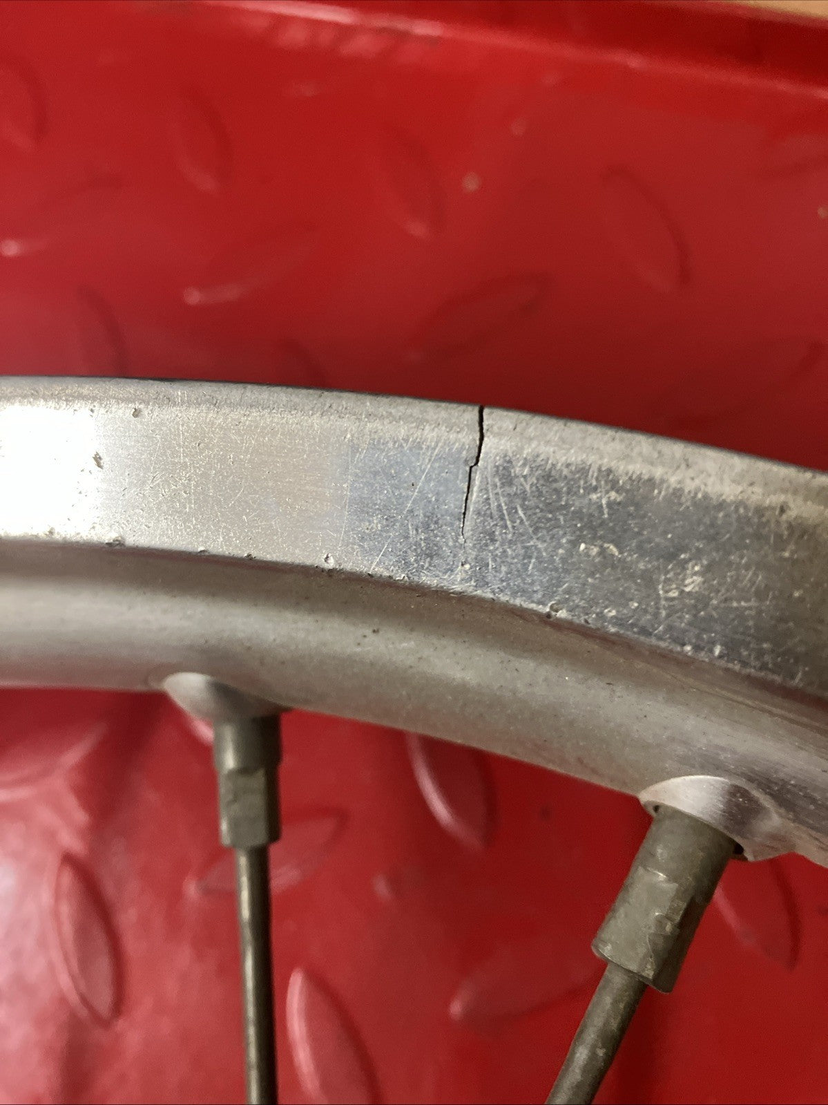 Honda CR250R 2000 Front and rear wheel set 2001