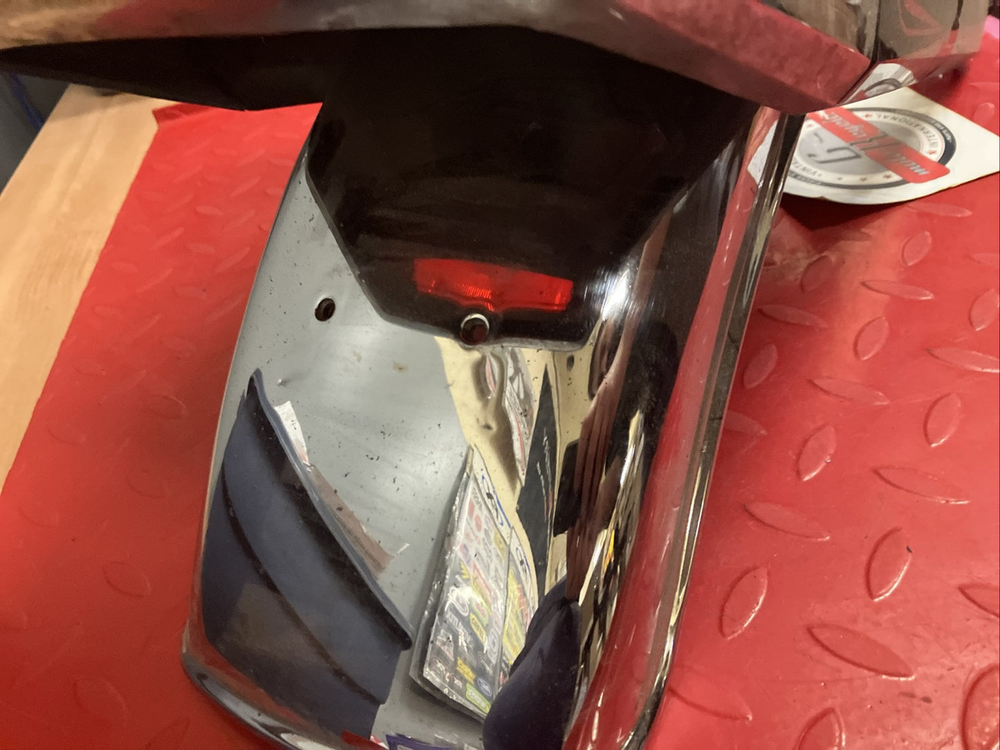 Honda CB750K 1979 Rear fender seat cowl taillight tail light cover trim