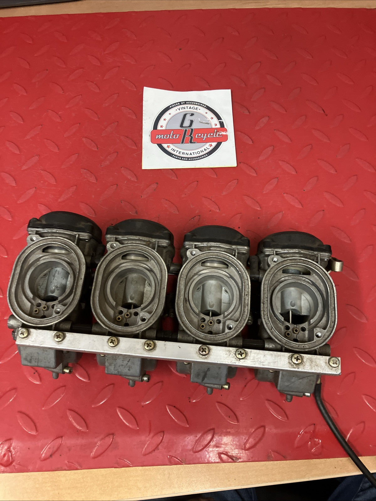 Kawasaki ZX600 Keihin G112 DK12 Carburetor set A8