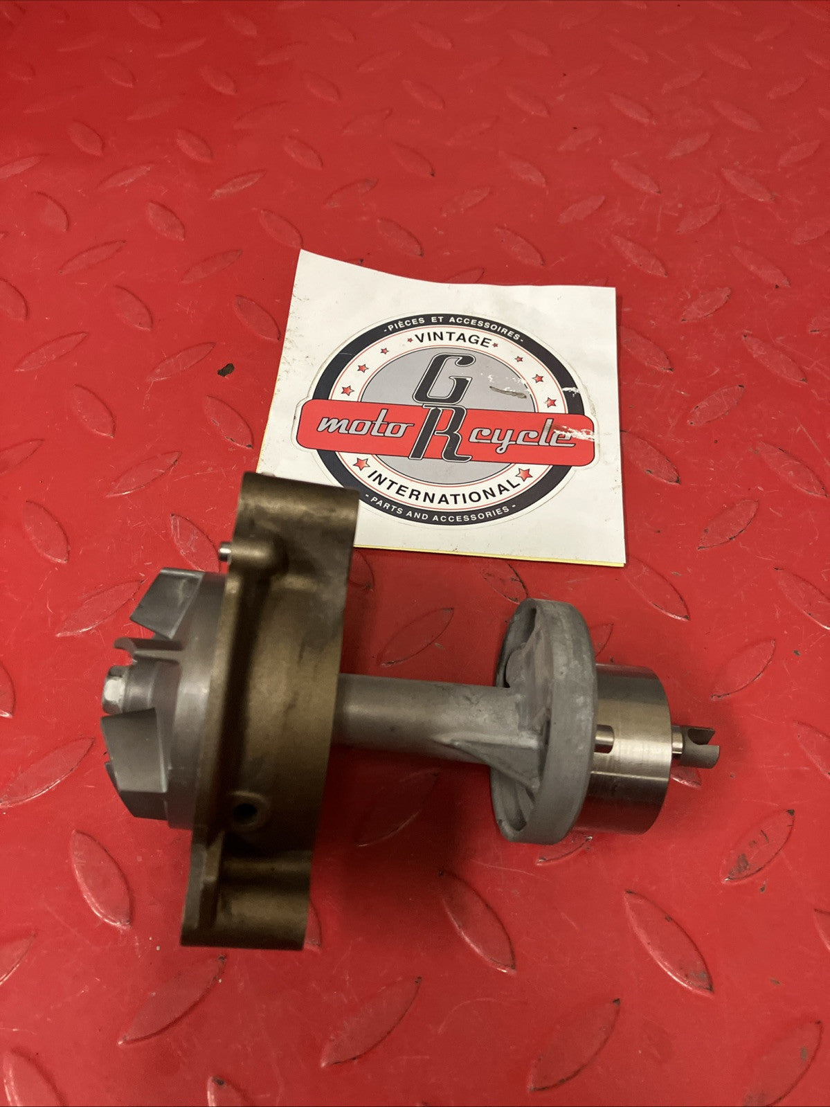 Kawasaki Ninja ZX600 ZX-6R 2002 water pump impeller oil pump body rotor