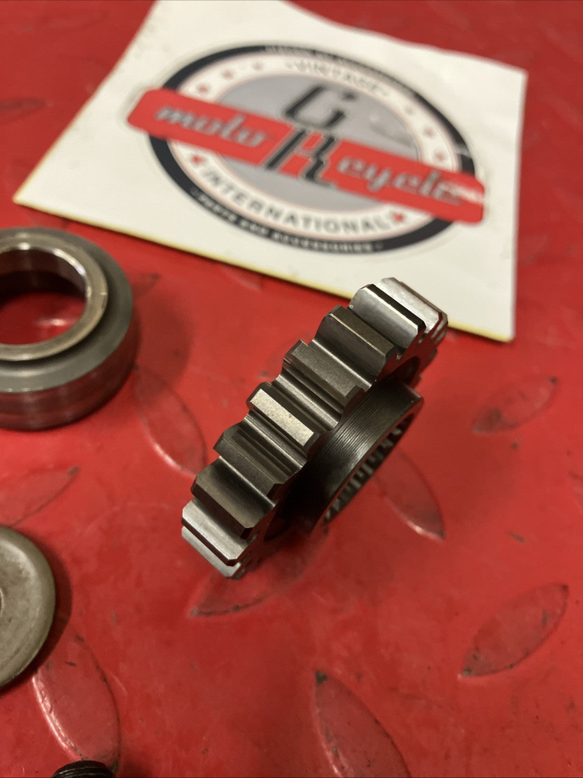 Honda CR250R 2000 Primary drive gear and collar