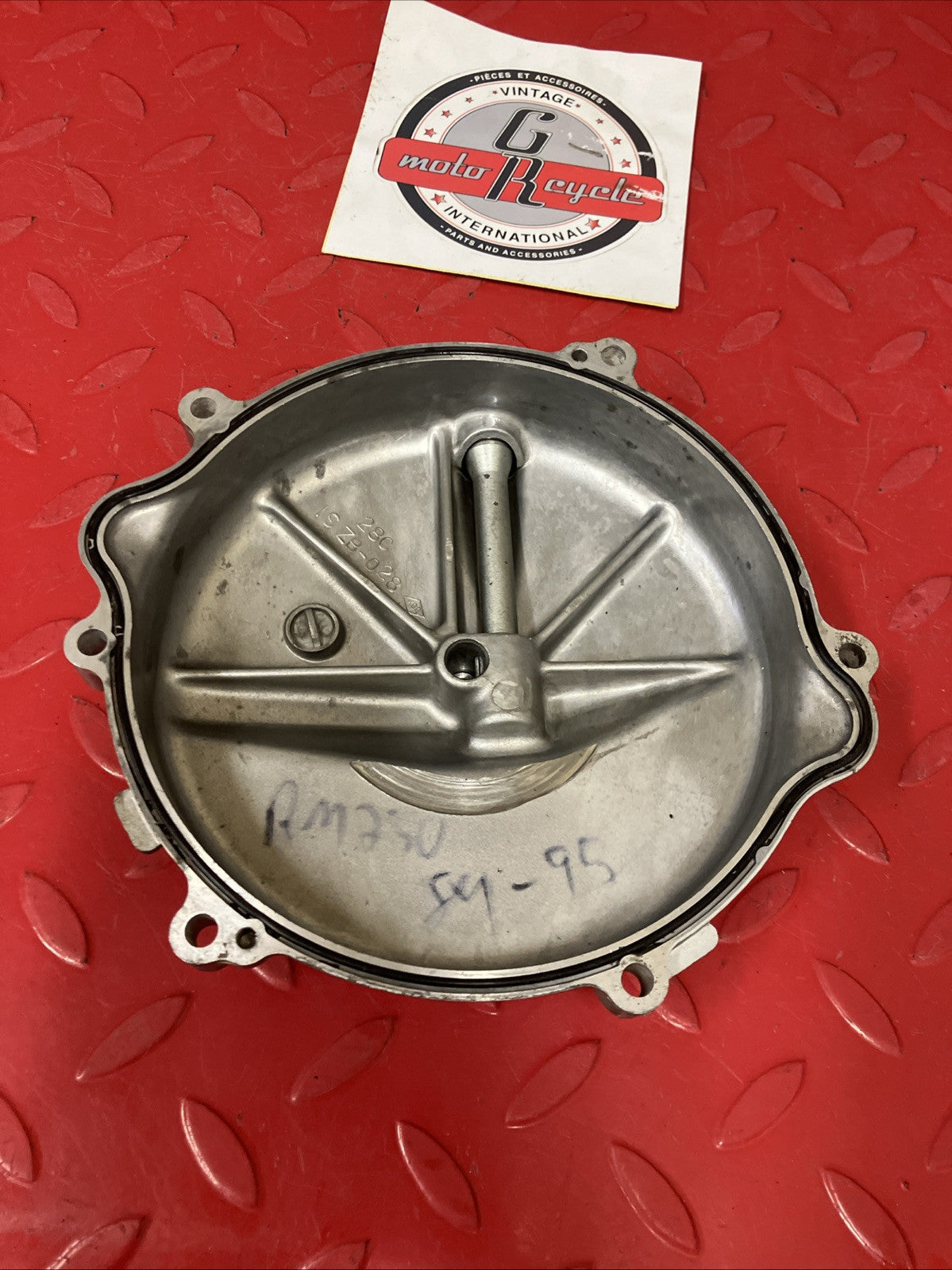 Suzuki RM250 1990 outer clutch cover 1991 1992 1993 1994 1995