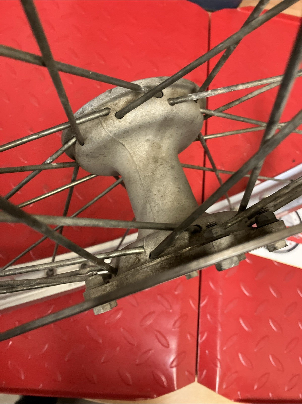 Honda CR250R 2000 Front wheel rim hub 1995 - 2001 CR125R CR500R 2
