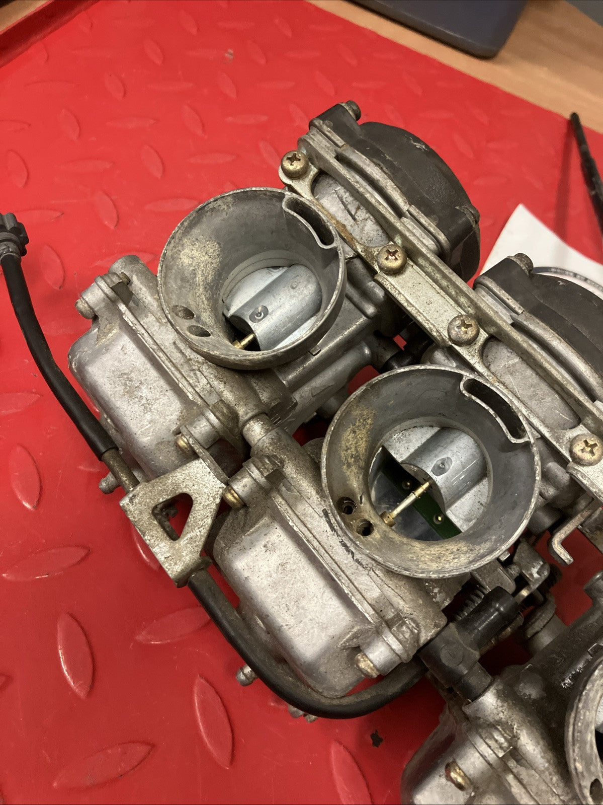 Kawasaki KZ750 KZ1000 Keihin V166 AJ15 Carburetor set A8