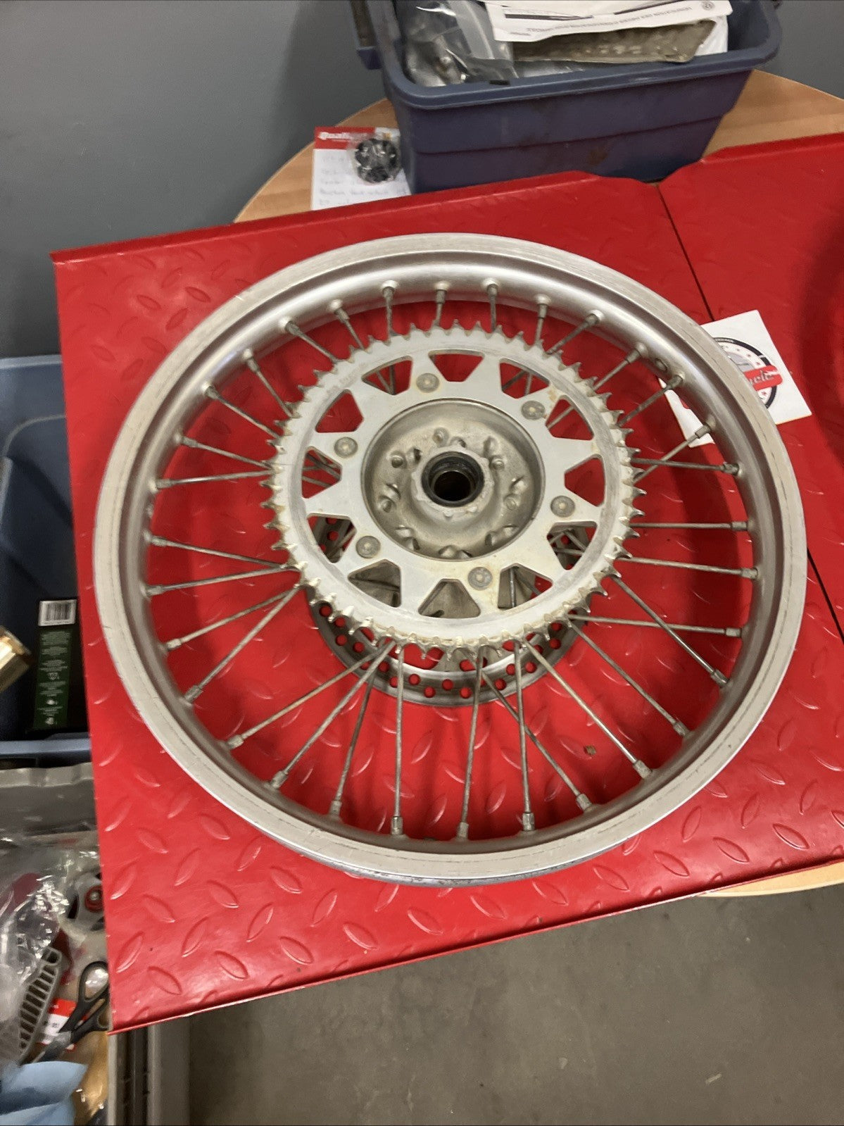 Honda CR250R 2000 Front and rear wheel set 2001