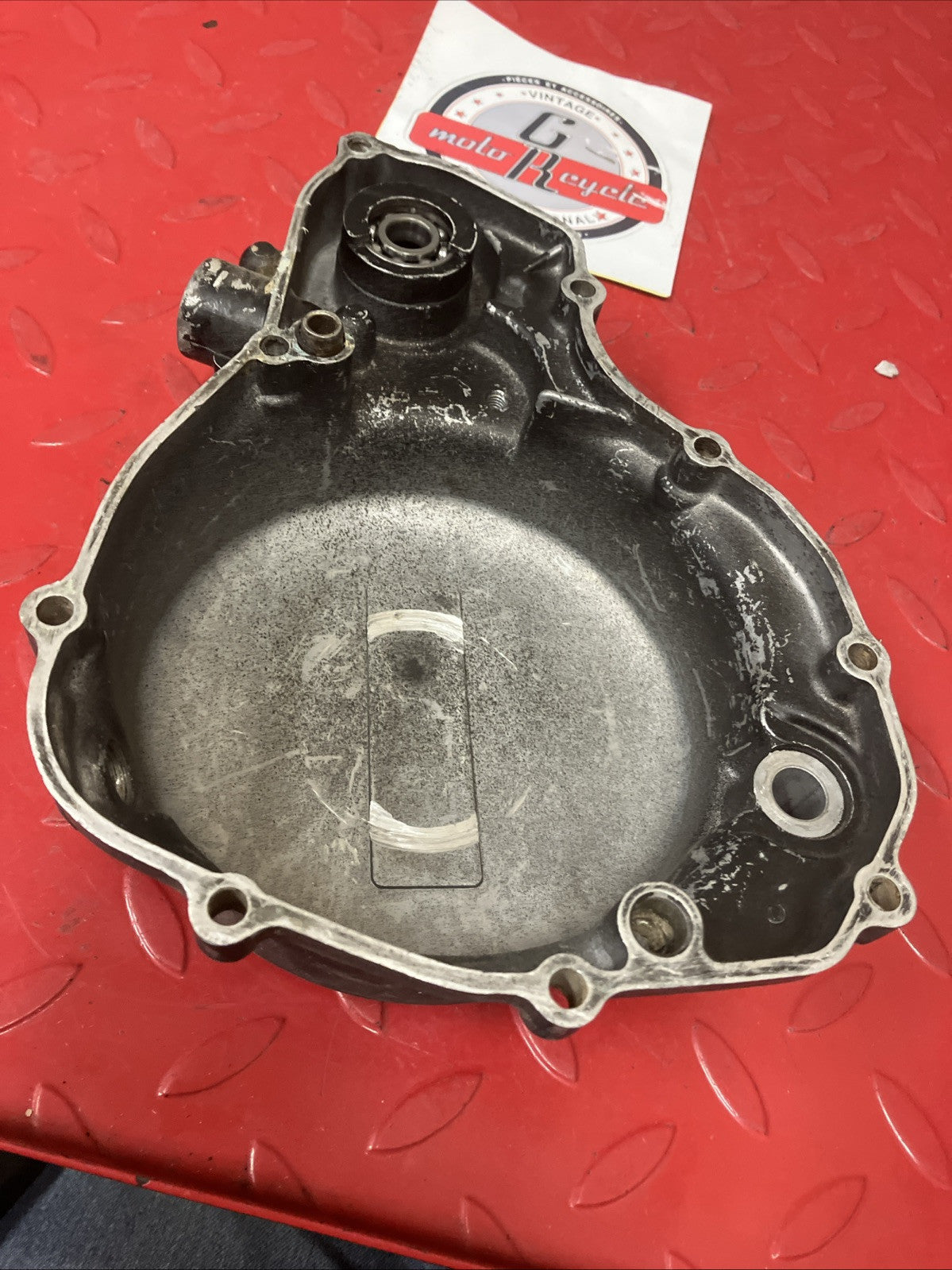 Yamaha YZ125 1981 Left crankcase clutch cover