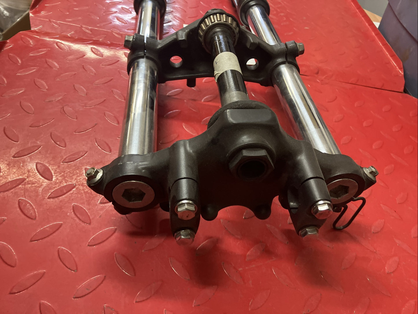Honda CB750K 1979 Front forks assembly triple clamp tree steering stem 1980 1981