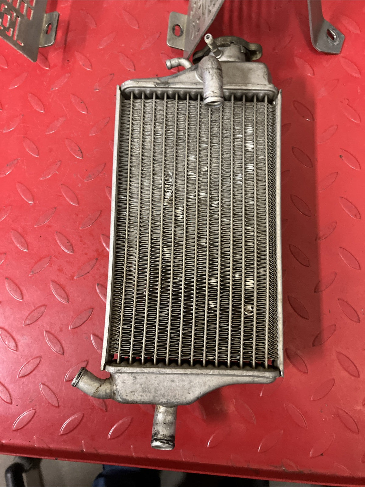 Honda CR250R 2000 Left right radiators and devol radiator guards 2001