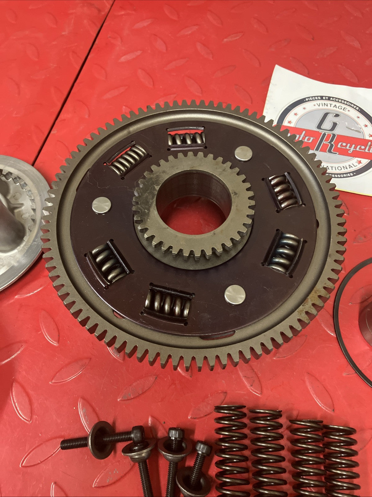 Kawasaki Ninja ZX600 ZX-6R 2002 Clutch assembly basket hub pressure plate