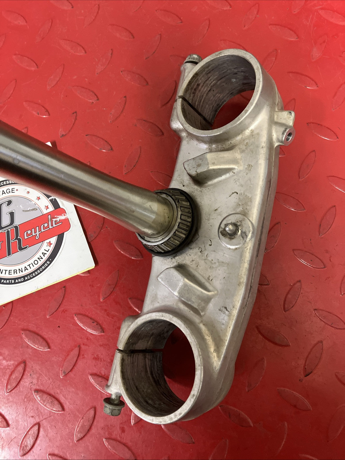 Honda CR250R 2000 Steering stem triple clamp tree top bridge 2001
