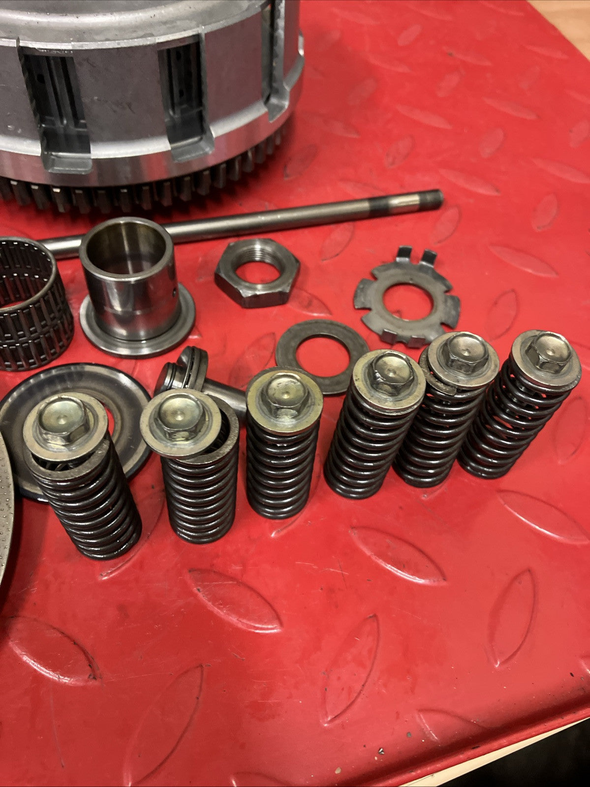 Honda CR250R 2000 Complete clutch assembly basket hub pressure plate 1992 - 2007