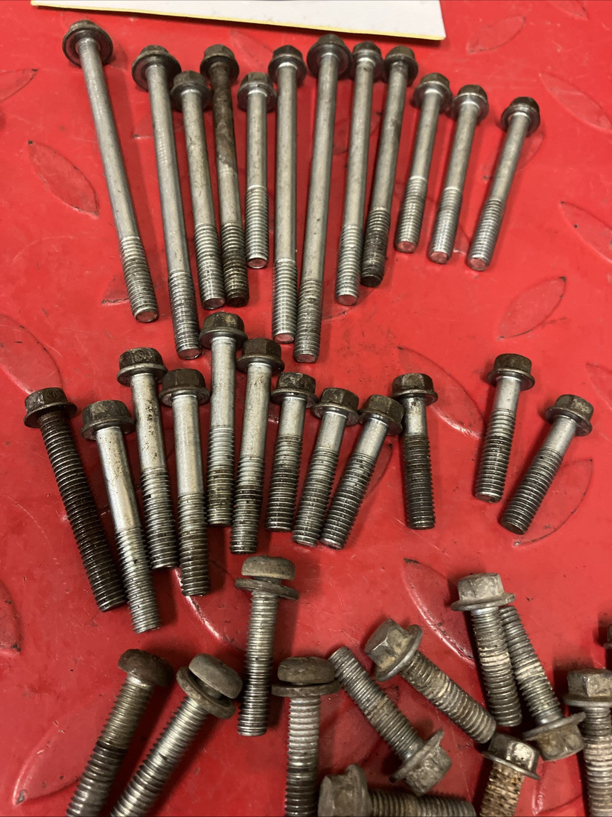 Honda CR250R 2000 Engine motor cylinder crankcase cover bolt nut hardware kit