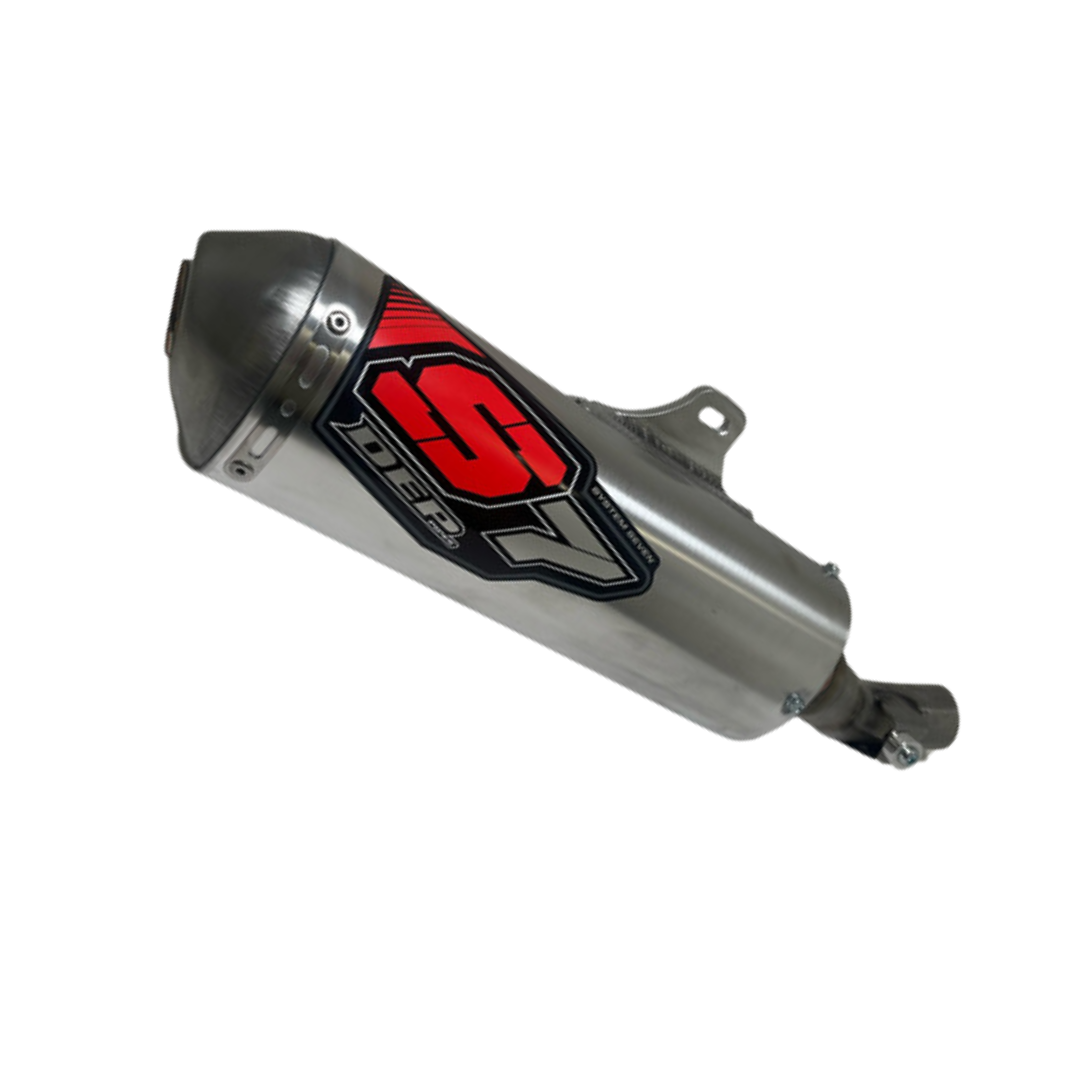 SPECIAL ORDER DEP Pipes CRF150R 07-ON Slip On Silencer DEPH4104