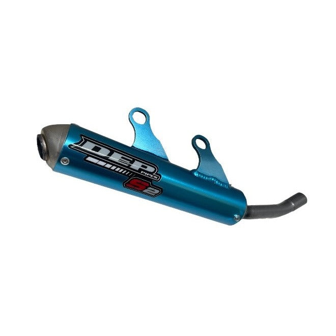 SPECIAL ORDER DEP Pipes YZ125 22-ON BLUE SILENCER DEPY2130