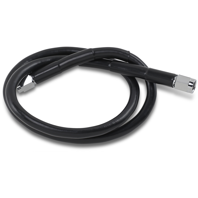 DRAG SPECIALTIES BLACK S/S BRAKE LINE 28" 828-BLK
