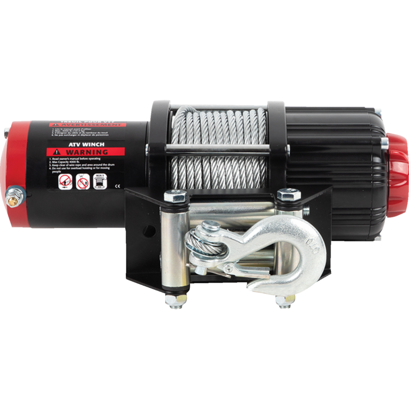 ERICKSON ERICKSON 4000 LB DC WINCH  7/32" X 50' STEEL ROPE 06428