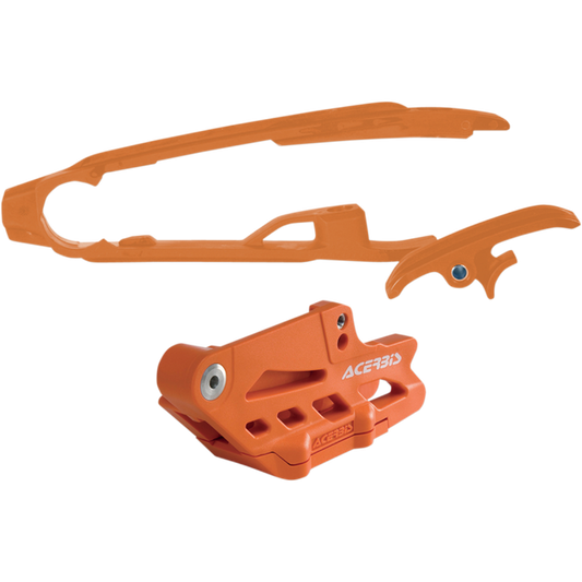 ACERBIS CHAIN GUIDE SLIDER KIT KTM ORANGE 2319600036