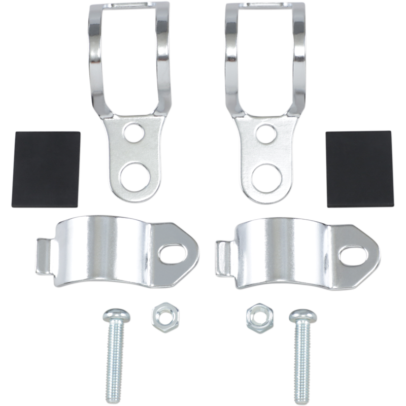 DRAG SPECIALTIES UNIVERSAL 35-39 FORK M/LIGHT BRKTS (PR) DS-285052