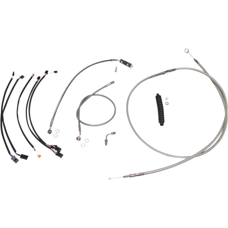 MAGNUM CONTROL CABLE KIT - XR - STAINLESS STEEL/CHROME 589941