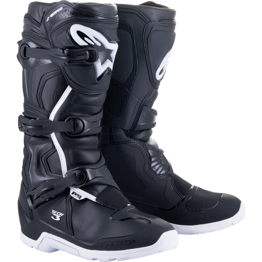 ALPINESTARS BOOT T3 END WP BLK/WHT 8 2013324-12-8