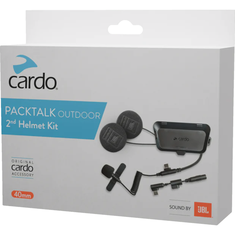 CARDO SYSTEMS PACKTALK OUTDOOR 2ND HELMET KIT ACC00017